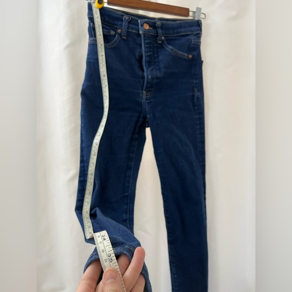 Express Slim Super High Rise Jeans 4/R - Picture 6 of 8